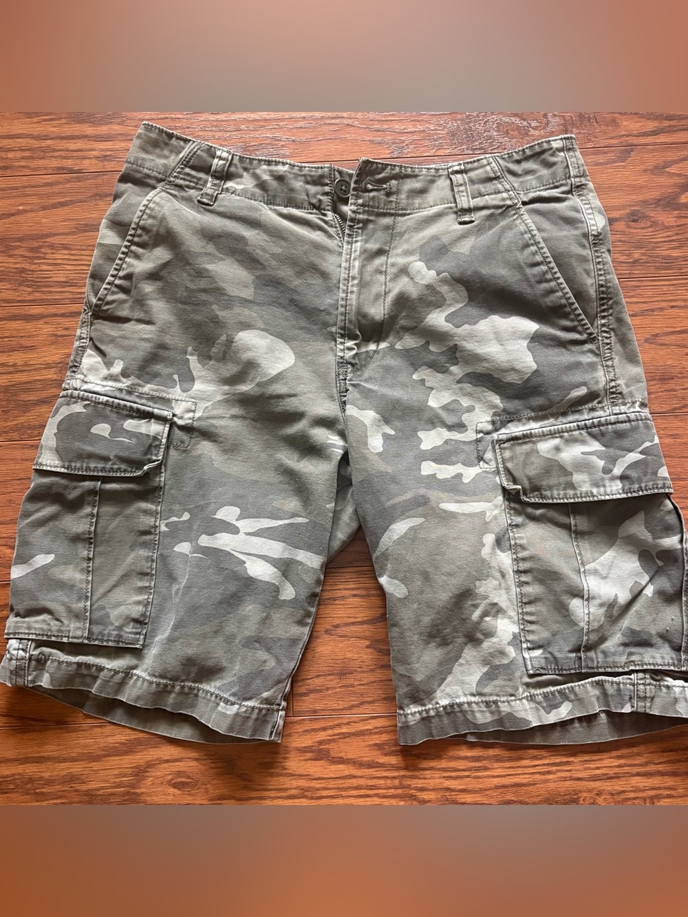 Men's Camo Cargo Shorts